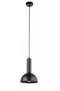 Lampă suspendată Sigma VITRUM neagră E27 19 cm SKU 40808 small 0