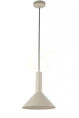 Verifica Lampă suspendată Sigma VITRUM gri bej 26 cm E27 40806