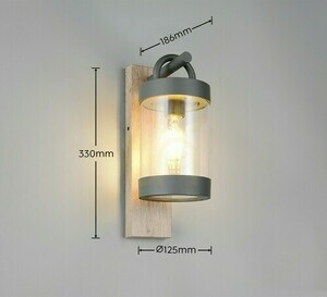 Lampă de perete pentru exterior Trio CUSTYRA DL135204160. small 3