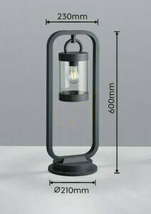 Trio CUSTYRA Light Post DL142504160. small 2