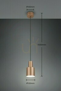 Lampă suspendată Trio ELIOR DL165319400 small 5