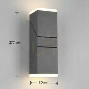 Lampă de perete pentru exterior Trio HADOR DL242270660. small 9