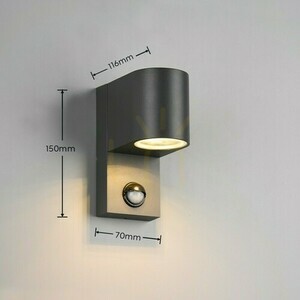 Lampă de perete pentru exterior Trio ORVIE DL142214260. small 5