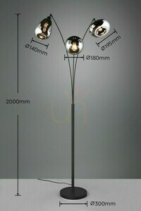 Trio VESTARI Lampă de podea DL332417000. small 1