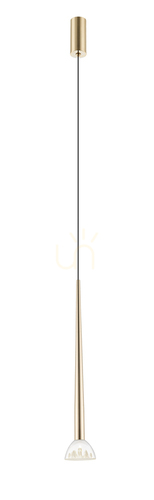 Verifica BOSTON P0603-01A-F7B1 Aur 1xLED Lampă suspendată