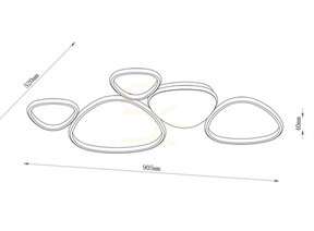 Plafon HURON 2023519C5A-BE Bej 1xLED 1 Plafon HURON 2023519C5A-BE Bej 1xLED small 1