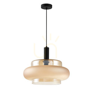 BRIZI maro E27 40W lampă suspendată CANDELLUX 31-51486 small 0