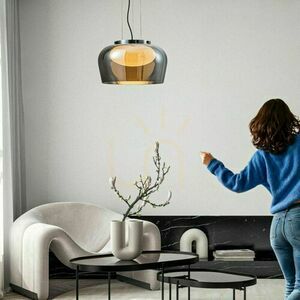 INSIEME 38 gri 10W lampă suspendată CANDELLUX 31-50861 small 2