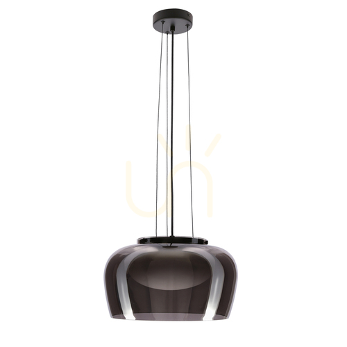 Verifica INSIEME 38 gri 10W lampă suspendată CANDELLUX 31-50861