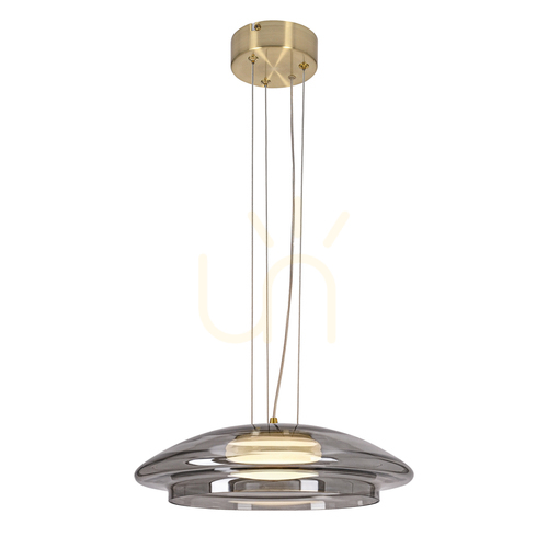 Verifica OMBRE 34 gri 10W lampă suspendată CANDELLUX 31-51103