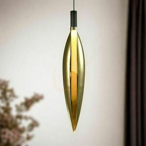 Lampă suspendată NORDIC aur G9 5W CANDELLUX 31-51332 small 1