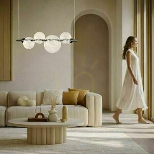 PLAYA transparent LED 12W lampă suspendată CANDELLUX 34-50502 small 1