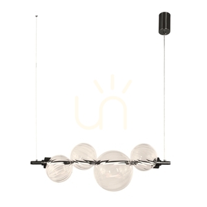 PLAYA transparent LED 12W lampă suspendată CANDELLUX 34-50502 small 0