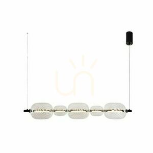 PLAYA transparent LED 15W lampă suspendată CANDELLUX 35-50526 small 0