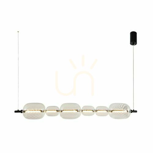 Verifica PLAYA transparent LED 17W lampă suspendată CANDELLUX 36-50533