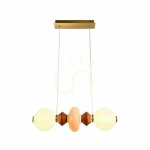 FLORES maro LED 15W lampă suspendată CANDELLUX 32-50663 small 0