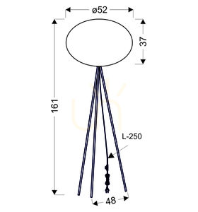 Lampa de podea MELLOW alb E27 40W CANDELLUX 51-40879 small 3