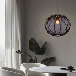 MELLOW negru E27 40W lampă suspendată CANDELLUX 31-41968 small 1