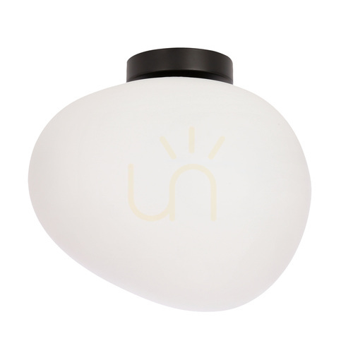 Verifica Plafonieră STONES alb negru E27 40W CANDELLUX 13-35189