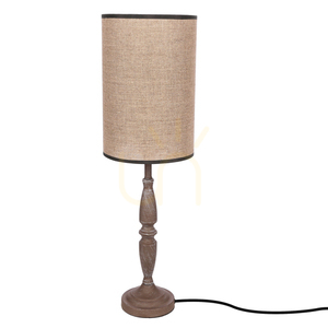 CARDINALE lampă de masă gri E27 40W CANDELLUX 41-40084 small 0