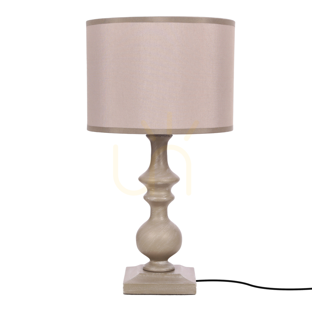 CARDINALE lampă de masă gri E27 40W CANDELLUX 41-37947
