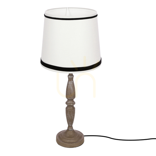 Verifica CARDINALE lampă de masă gri E27 40W CANDELLUX 41-40107