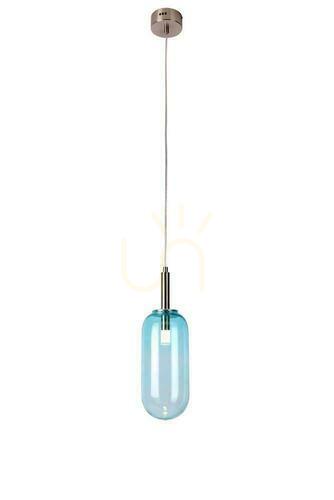 Verifica FIUGGI albastru LED 6W lampă suspendată CANDELLUX 50133213