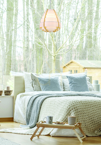 Lampă suspendată NAGOJA bej E27 40W CANDELLUX 50101038 small 1