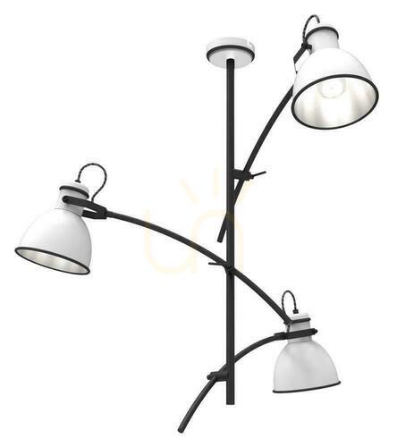 Verifica ZUMBA lampă suspendată alb negru E27 3x60W CANDELLUX 33-72061