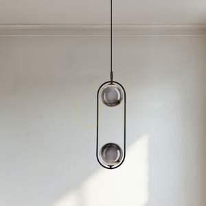 CORDEL negru mat G9 28W lampă suspendată CANDELLUX 32-44051 small 1