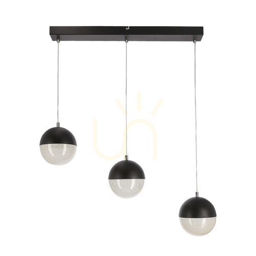 Verifica FURNI negru LED 15W lampă suspendată CANDELLUX A0031-330