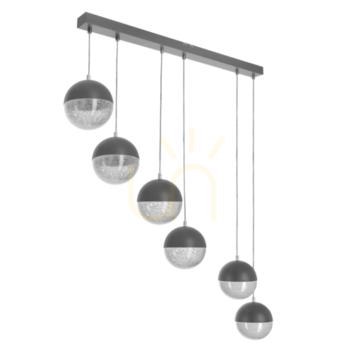 Verifica FURNI gri LED 30W lampă suspendată CANDELLUX A0031-360