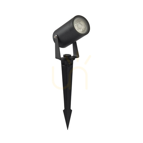 Verifica Lumină încastrată exterior Italux Urbino GU10 negru aluminiu IP65 OSPL-7125-GU10