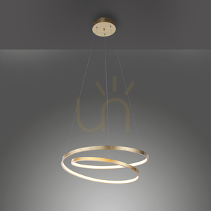 Lampă cu pandantiv ROMAN 2472-12 Aur 1xLED small 4