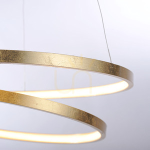 Lampă cu pandantiv ROMAN 2472-12 Aur 1xLED small 8