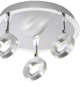 Plafon SILEDA 6788-96 Argint 3xLED small 7