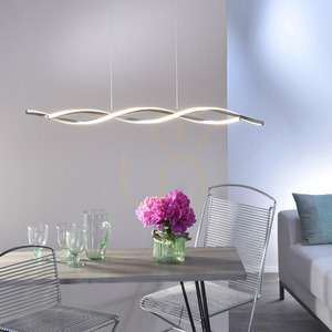 Lampă cu pandantiv POLINA 9142-55 Argintiu 2xLED small 2