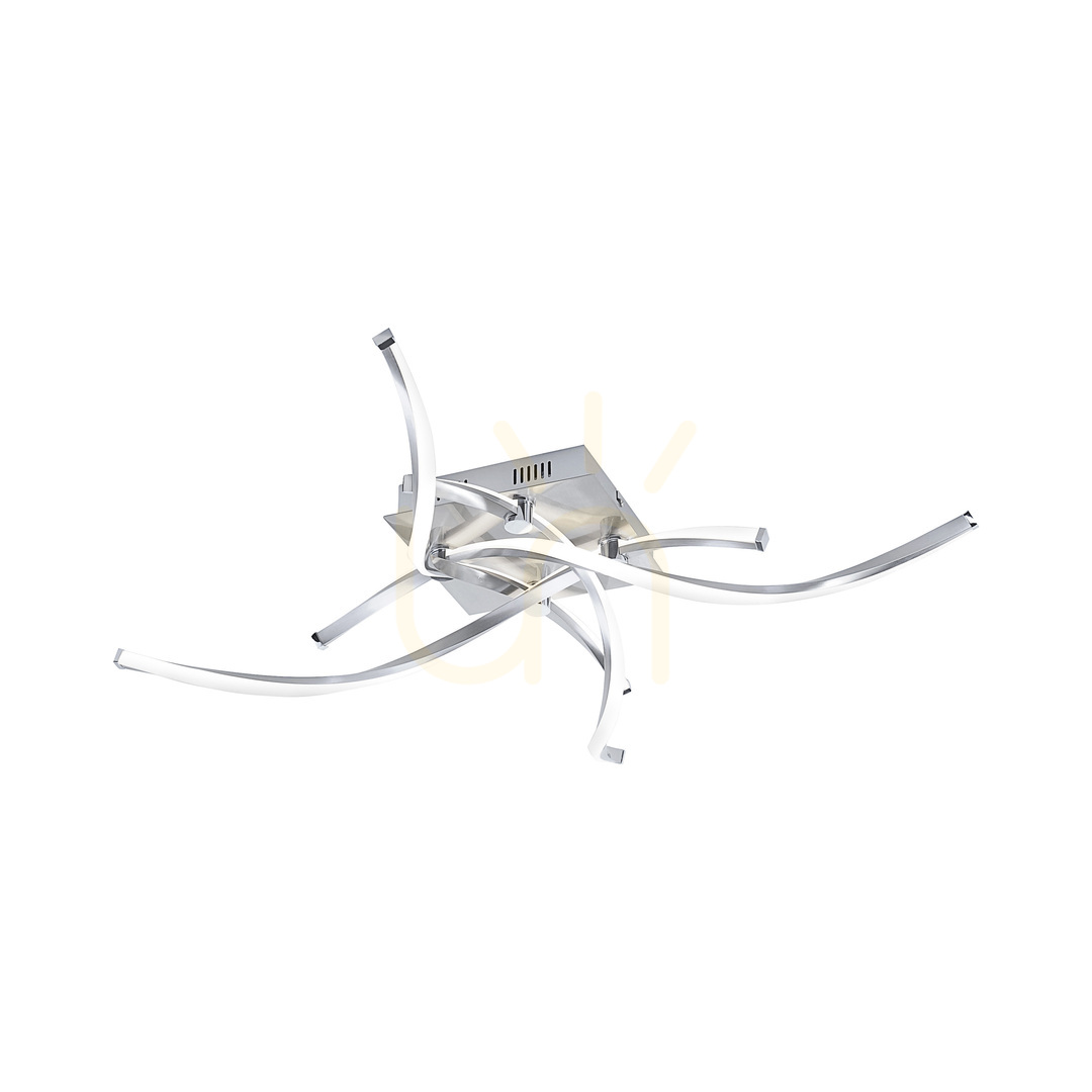 Verifica POLINA Plafond 9144-55 Argint 4xLED POLINA Plafond 9144-55 Argint 4xLED