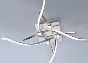 POLINA Plafond 9144-55 Argint 4xLED 8 POLINA Plafond 9144-55 Argint 4xLED small 8