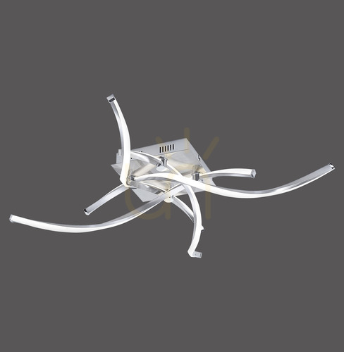 Verifica POLINA Plafond 9144-55 Argint 4xLED