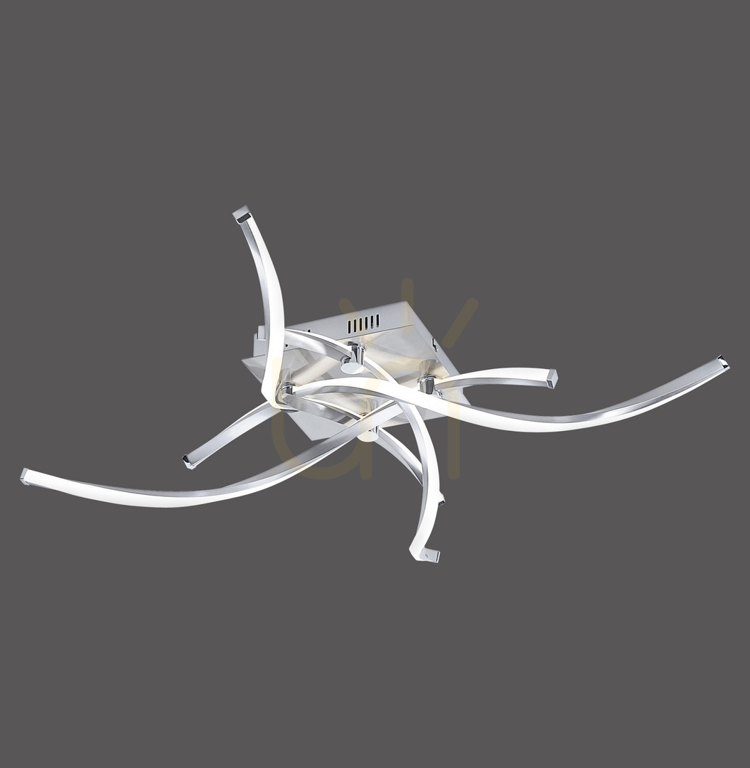 Verifica POLINA Plafond 9144-55 Argint 4xLED POLINA Plafond 9144-55 Argint 4xLED