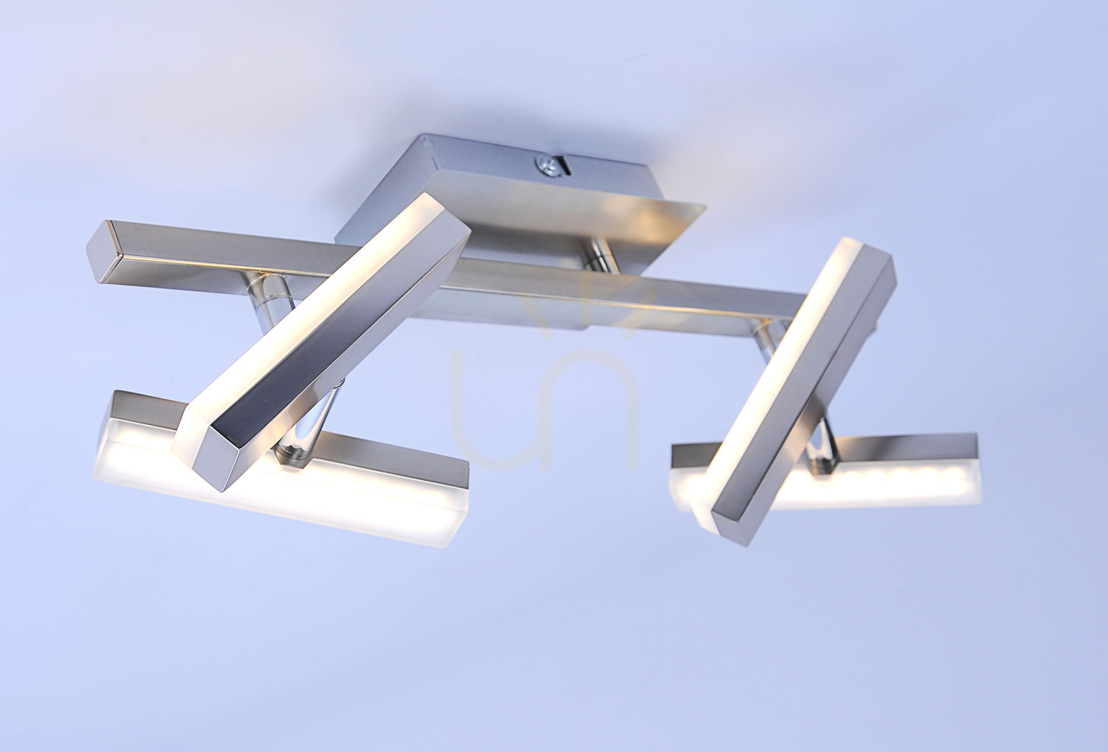 Spectacol RICO Plafond 11277-55 Argint 4xLED RICO Plafond 11277-55 Argint 4xLED