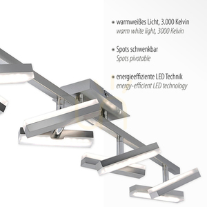 RICO Plafond 11278-55 Argint 8xLED 3 RICO Plafond 11278-55 Argint 8xLED small 3