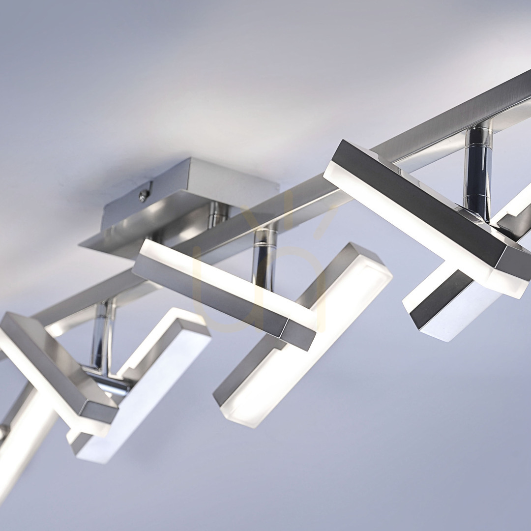 Afişa RICO Plafond 11278-55 Argint 8xLED RICO Plafond 11278-55 Argint 8xLED