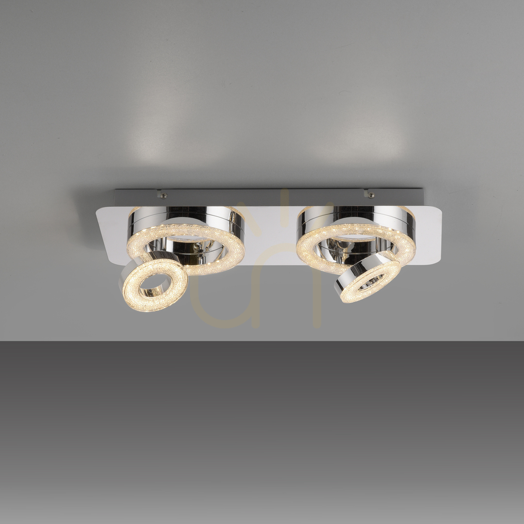Verifica TIM Plafond 14521-17 Crom 4xLED TIM Plafond 14521-17 Crom 4xLED