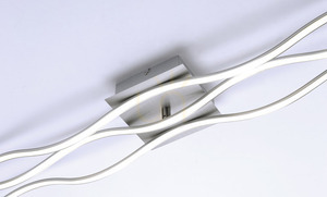 WAVE Plafond 15167-55 Argint 3xLED small 8