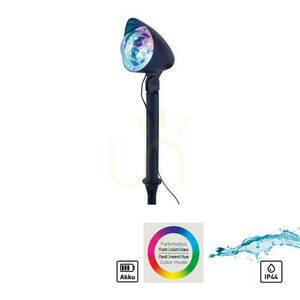 DISCO Lampă de grădină 19035-18 negru 1xLED small 1