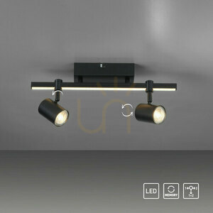 BARIK plafon 6524-18 negru 3xGU10 small 12