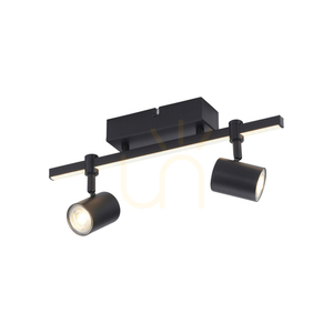 BARIK plafon 6524-18 negru 3xGU10 small 6