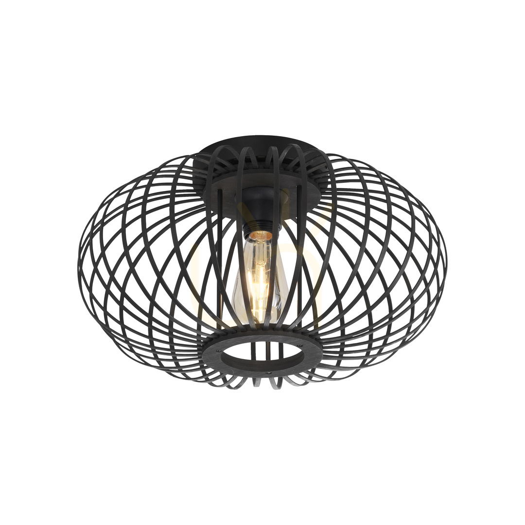 Verifica Plafond RACOON 11410-18 Negru 5xE27 Plafond RACOON 11410-18 Negru 5xE27